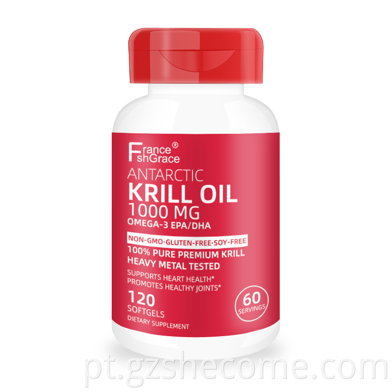 Krill Oil softgels